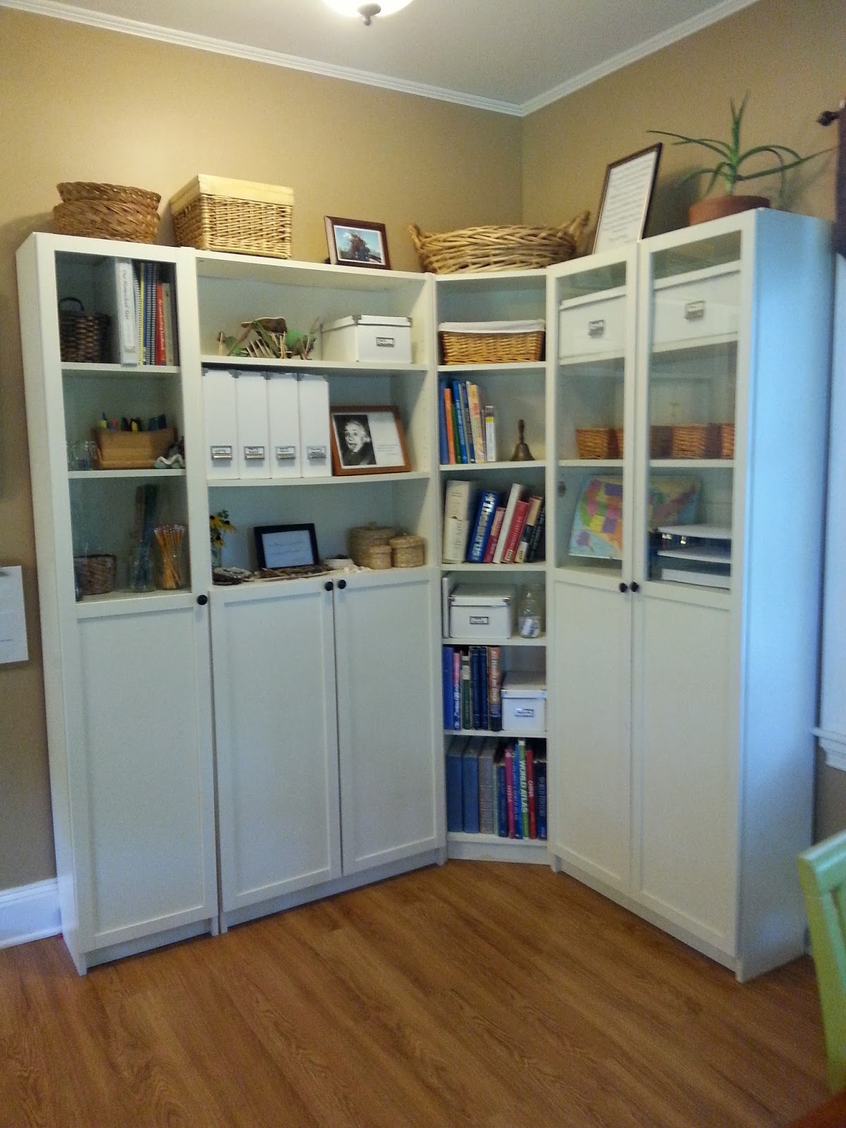Journey Toward Simplicity Reorganizing The Homeschool Area