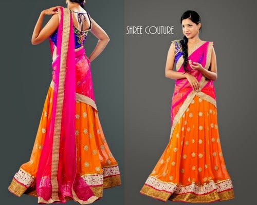 Half Saree from Shree Couture