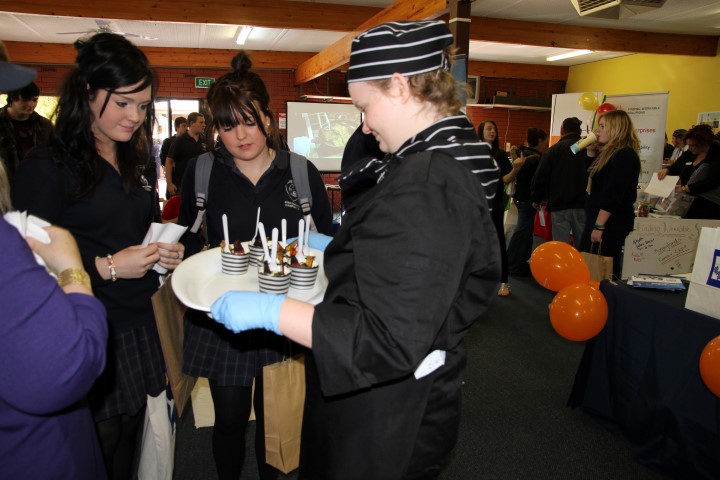 Catering at Careers Expo