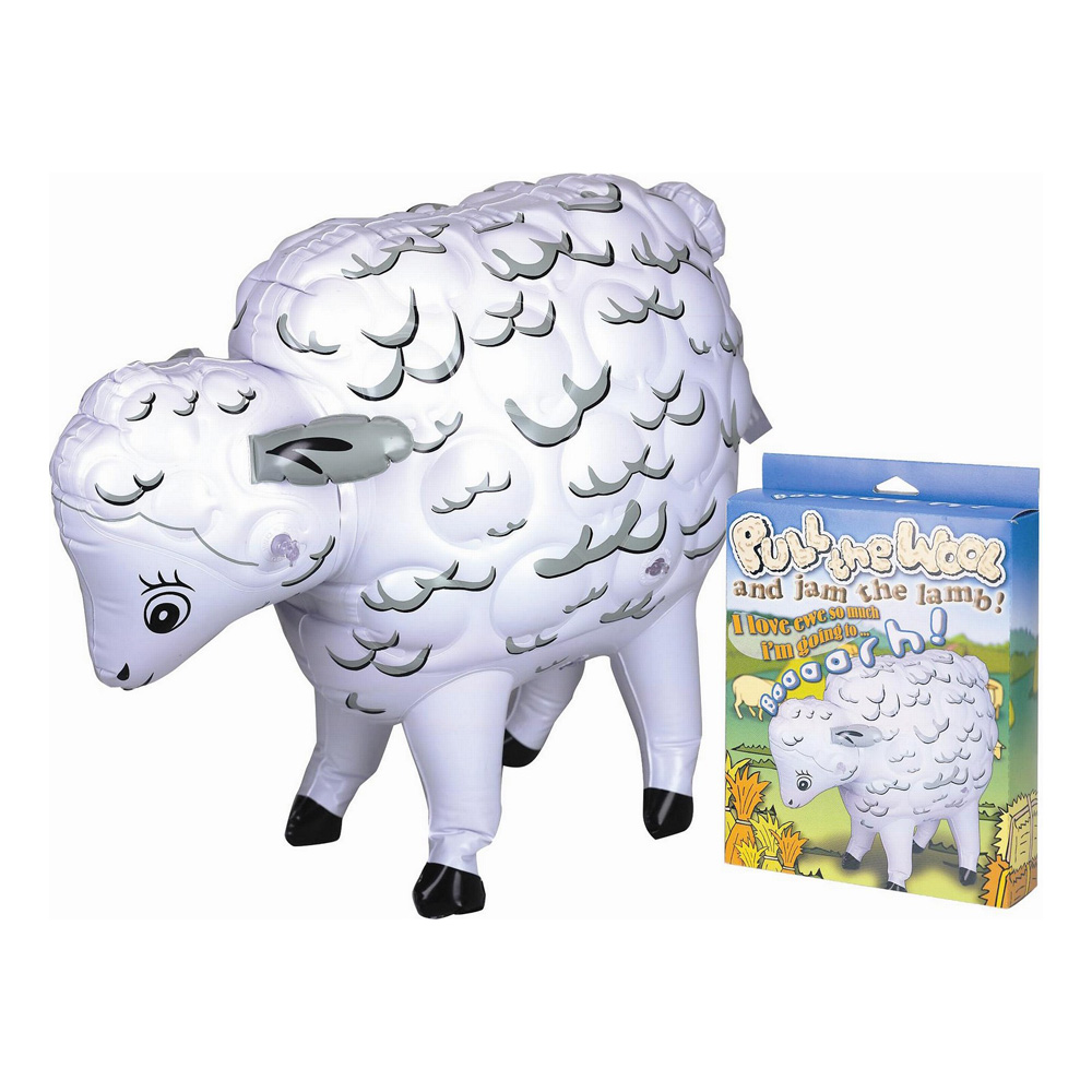 Экстравагантное наслаждение с надувной овечкой YER VERY OWN LOVIN LAMB Экстравагантное наслаждение с надувной овечкой YER VERY OWN LOVIN LAMB