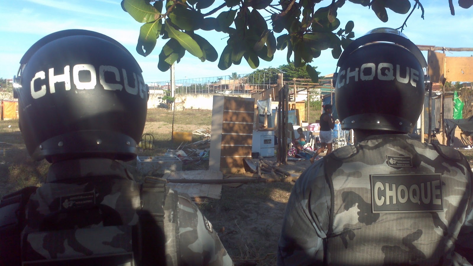 BATALHÃO DE CHOQUE PMSE BATALHÃO DE CHOQUE REALIZA REINTEGRAÇÃO DE