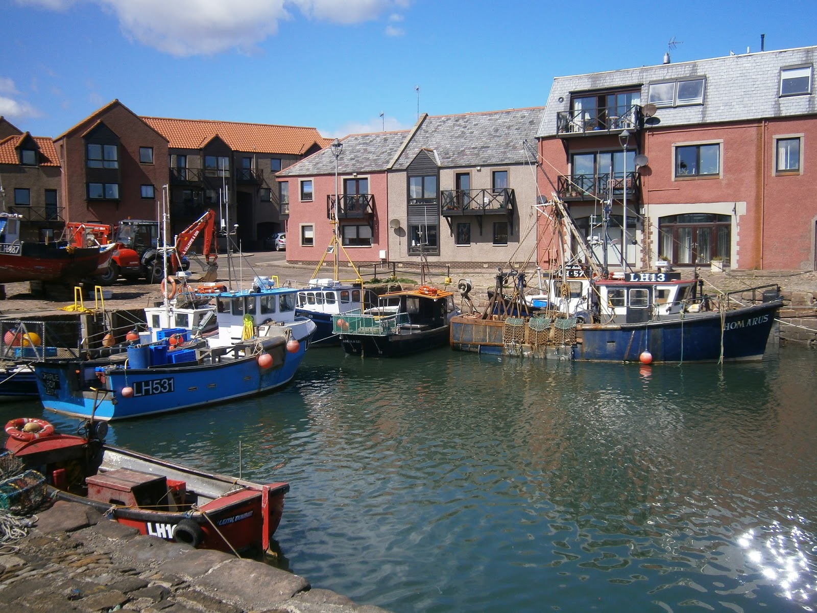 The Scottish Ramblings of an English Lass Dunbar Harbours