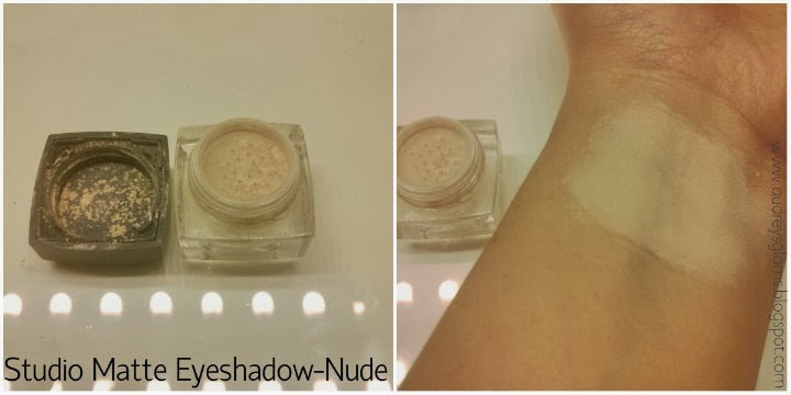 e.l.f. haul swatches review matte eyeshadow nude