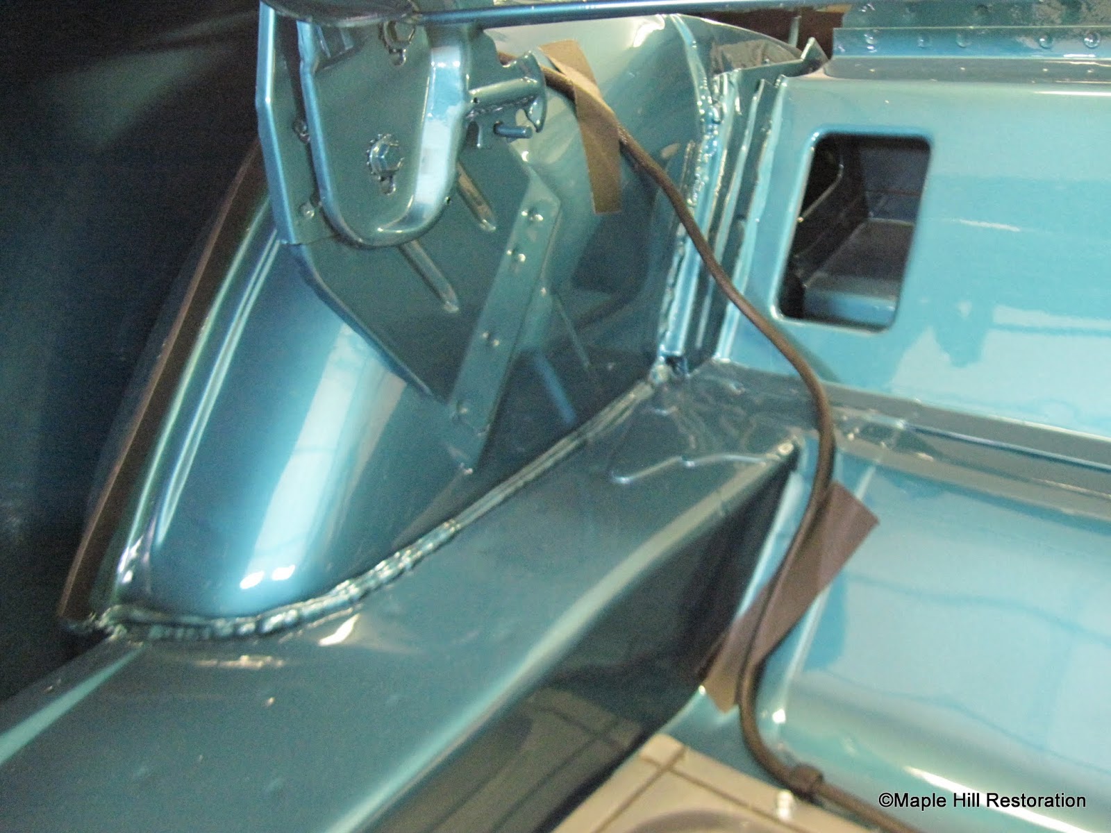 Virginia Classic Mustang Blog Just the Details...1965 Mustang Convertible Restoration