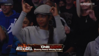 Chilli at WWE Hell in a Cell