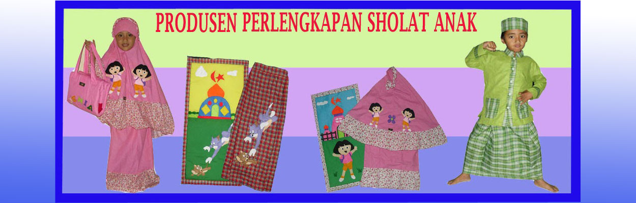 SAJADAH ANAK | MUKENA ANAK | SARUNG ANAK KARAKTER KARTUN