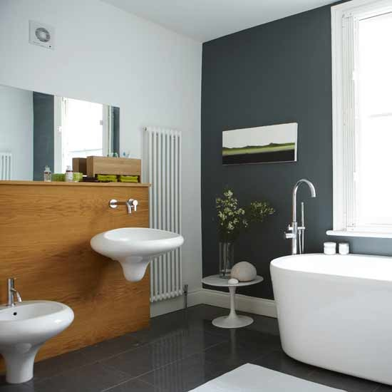 Baños Modernos: Sala de Baño Chic