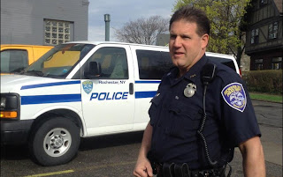 ny rochester police officer department truancy frank hsnd hookie caught playing exposed