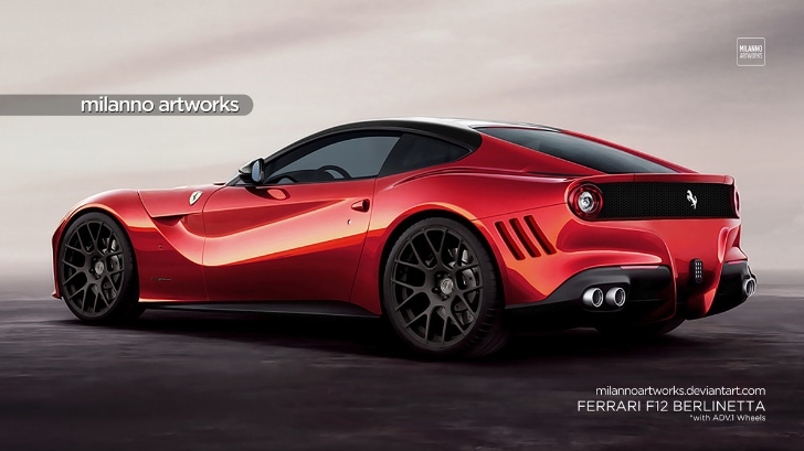 Photo Ferrari F12 Berlinetta on ADV1 Wheels