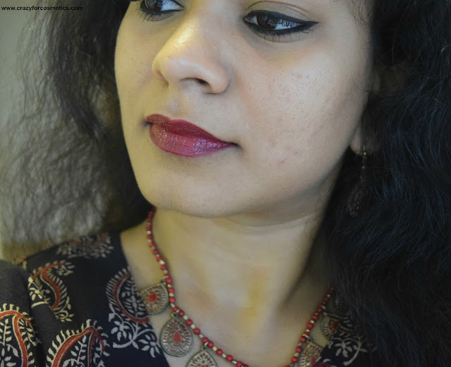 MAc matte finish lipstick in DIVA