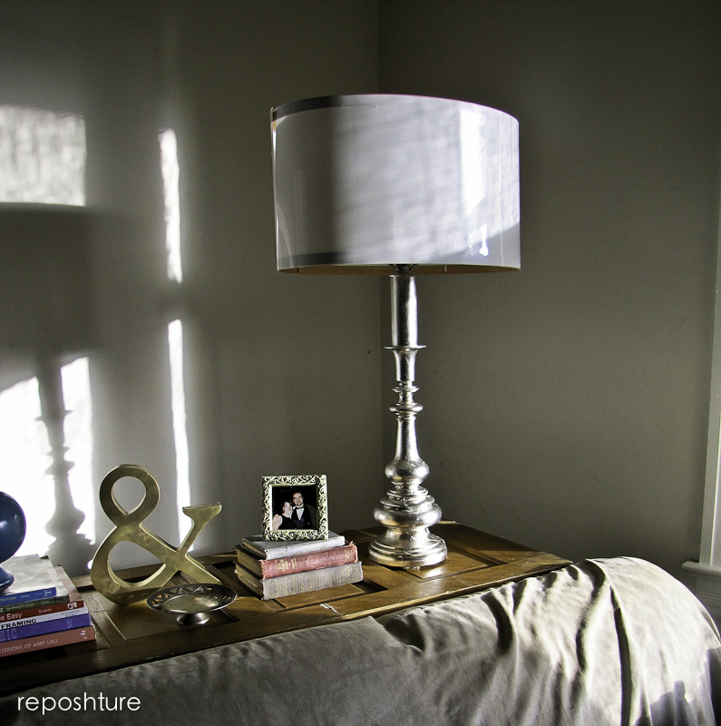 Reposhture Studio Crackle Metal Finish Lamp Base Tutorial