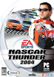 Capa do Game Nascar Thunder 2004