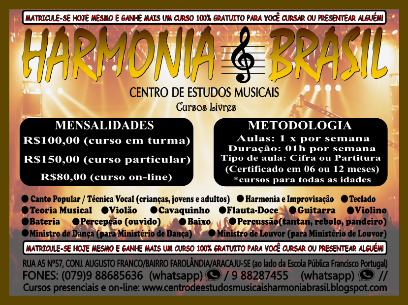 CENTRO DE ESTUDOS MUSICAIS HARMONIA BRASIL