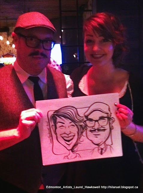 Edmonton Artists caricature