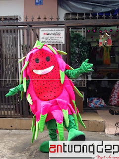 may bán mascot trái cây