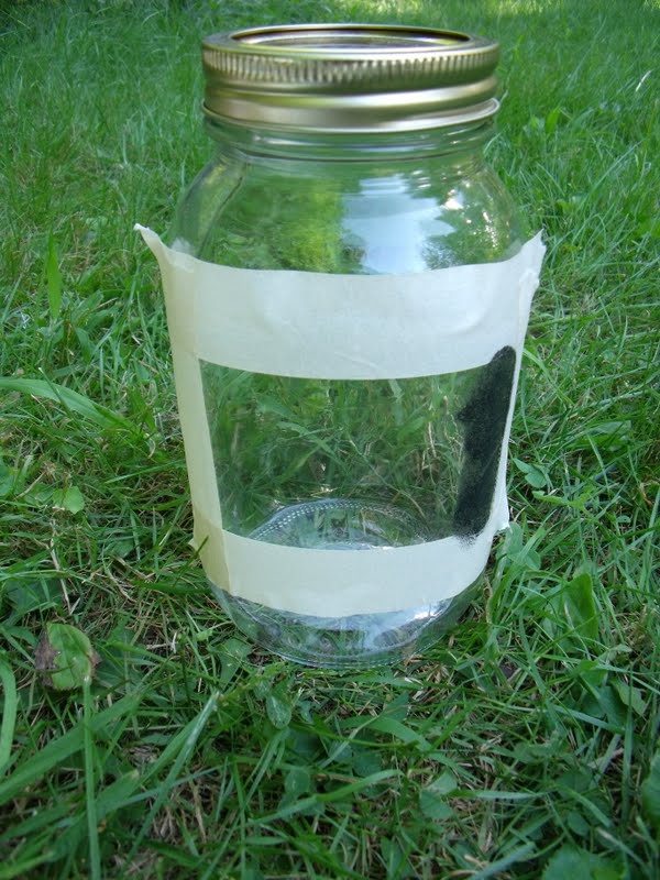 a date 2 create Chalk board paint mason jars