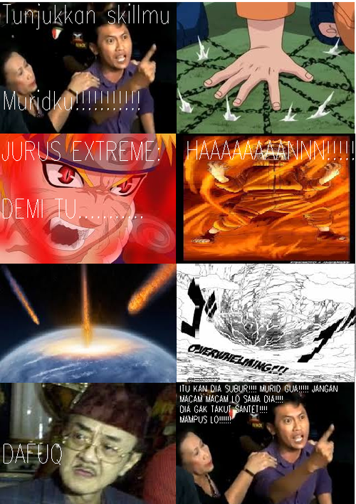 Kata Keren Naruto Anime: Meme Comic Anime Naruto Indonesia