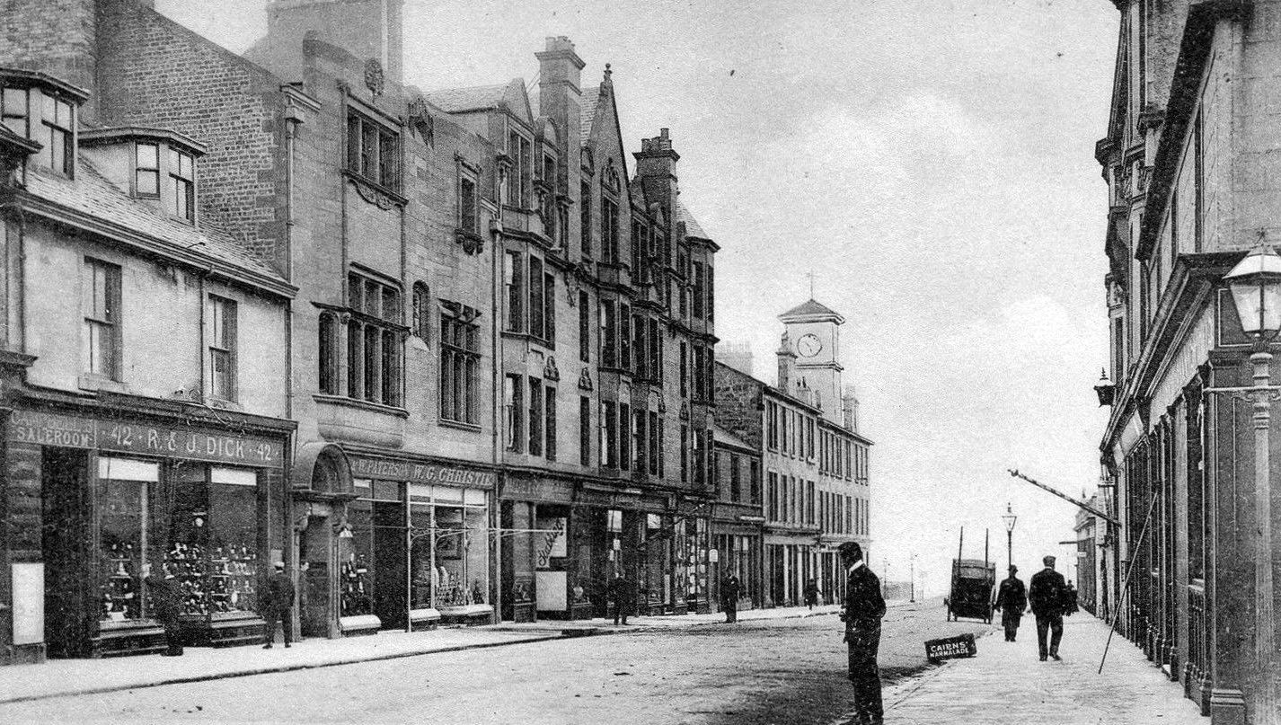 Tour Scotland Photographs Old Photographs Sinclair Street Helensburgh Scotland