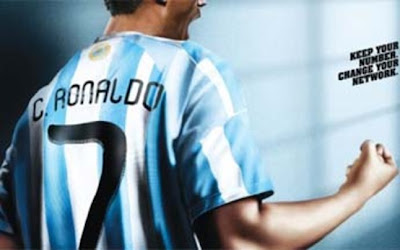 ¿Cristiano Ronaldo con la camiseta de Argentina?