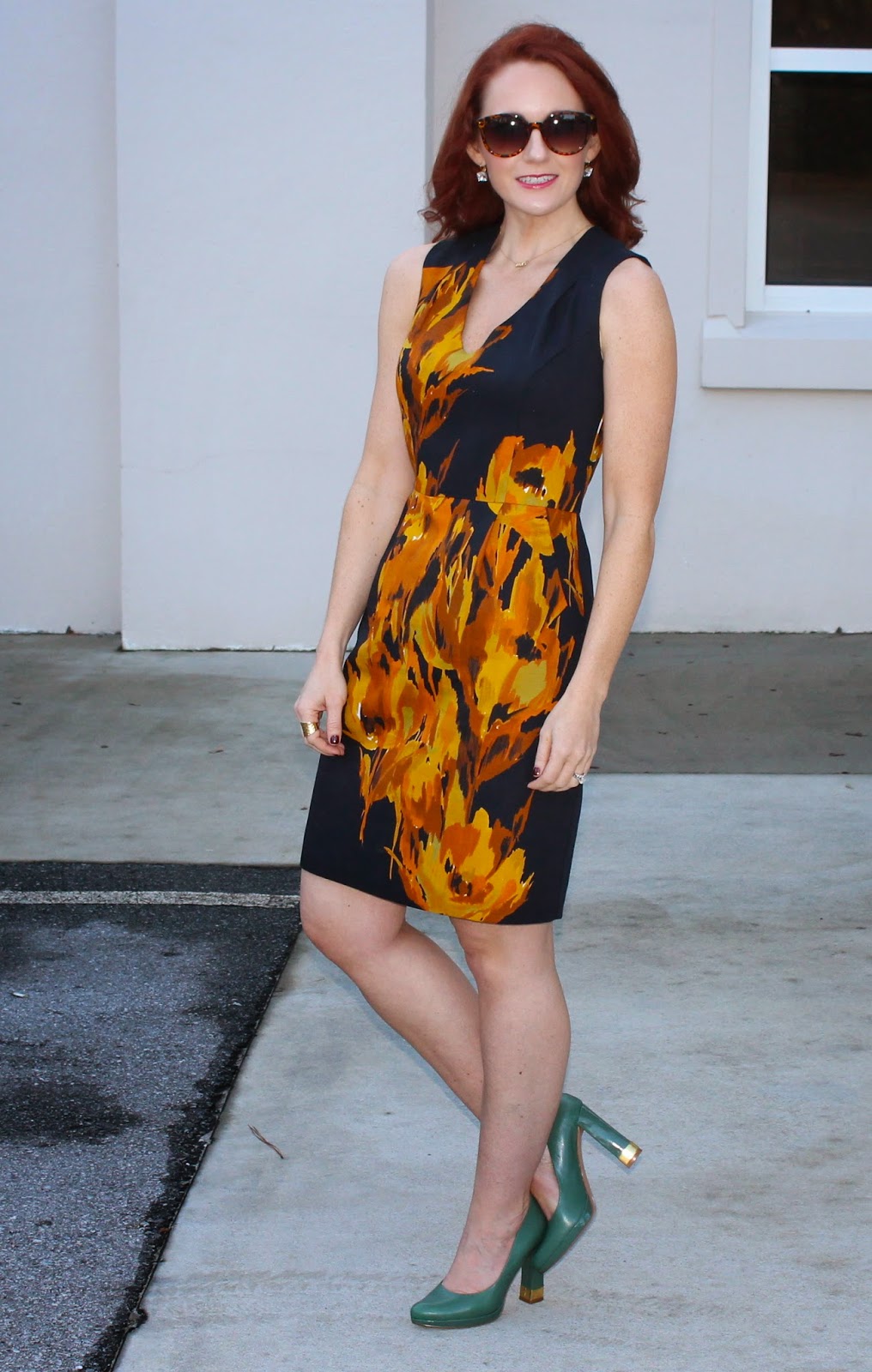 Dress Beautifully Mustard + Black