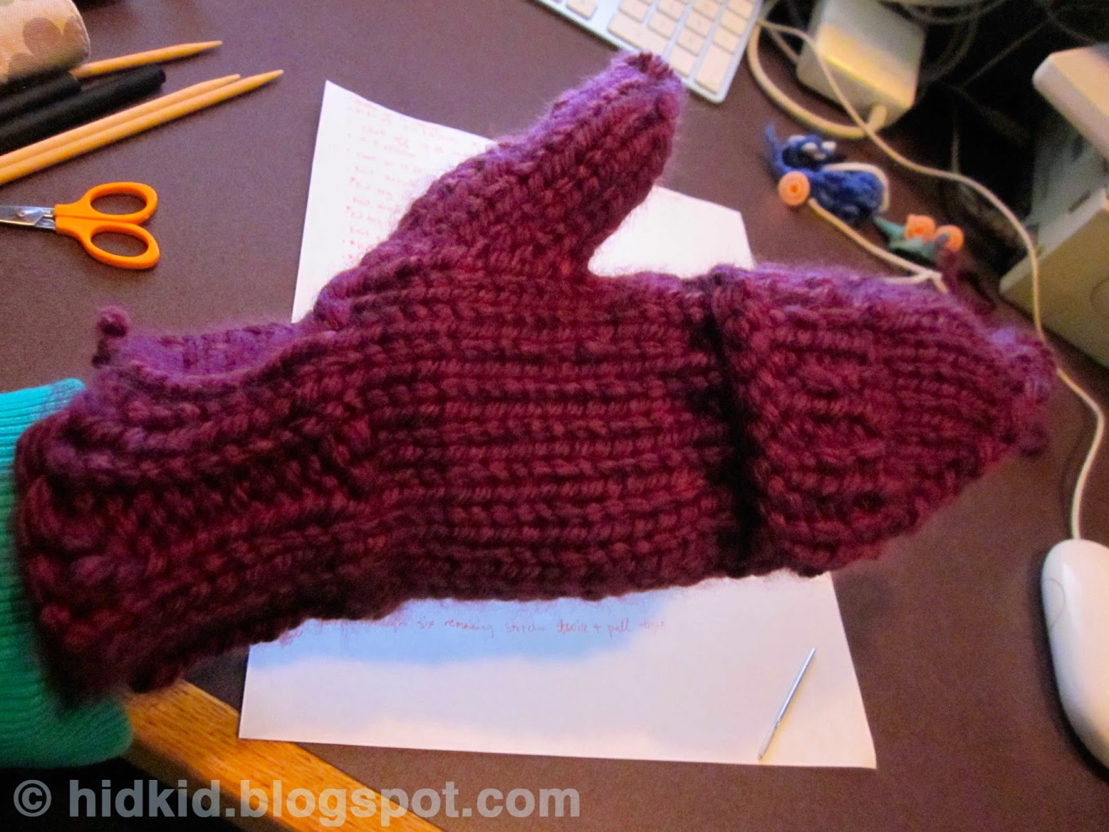 Craftimism: Mittens with Flaps - tutorial
