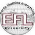 English and Foreign Languages University Hyderabad UG and PG admission 2012