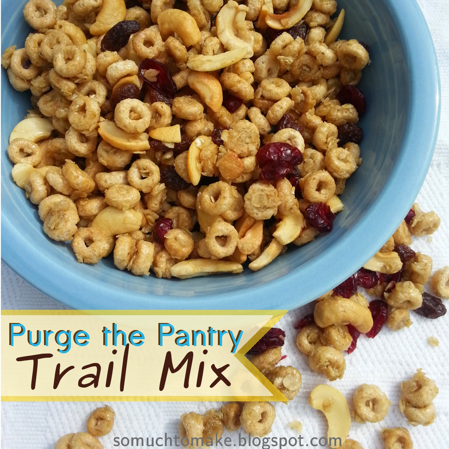 Purge the Pantry Trail Mix So Much To Make