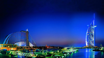 Hotel-Dubai-Burj-Al-Arab-Night-HD-Wallpaper