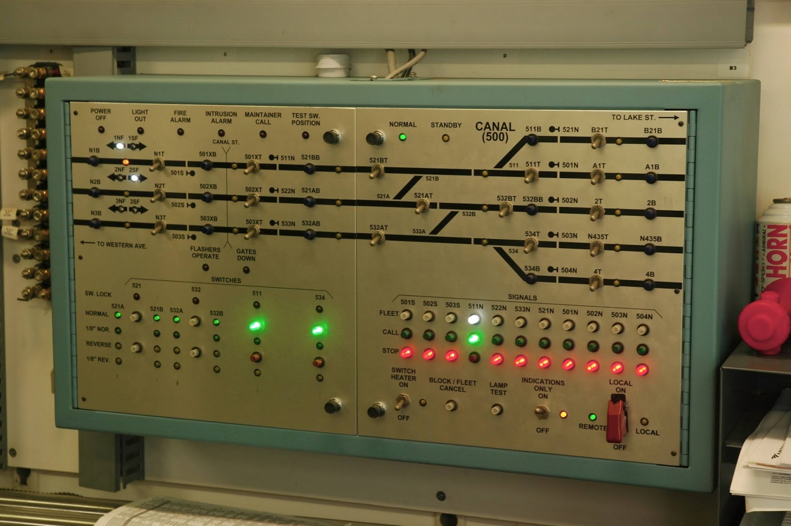 The Position Light: PHOTOS: Amtrak LAKE ST Tower chicago pneumatic wiring diagram 