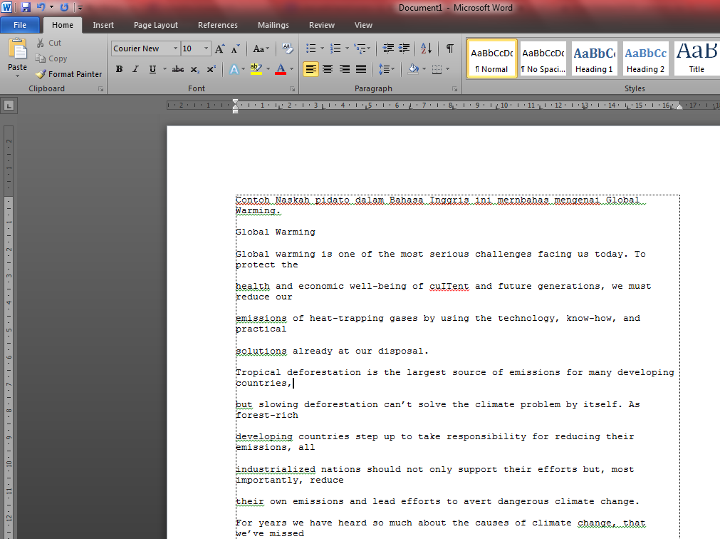 Cara Merubah atau Edit Tulisan Hasil scan Global Tip
