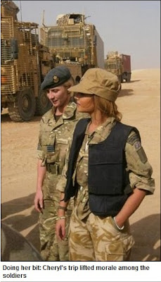 Cheryl Cole blows up Simon Cowell in Afghanistan revenge 