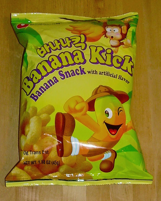 Japanese Snack Reviews Nongshim Banana Kick Snack