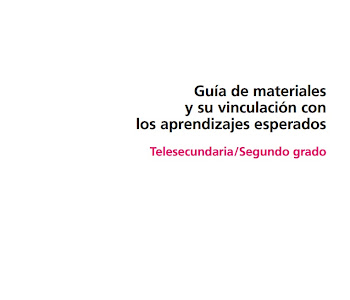 GUIA DE MATERIALES Y SU VINCULACIÓN CON LOS APRENDIZAJES