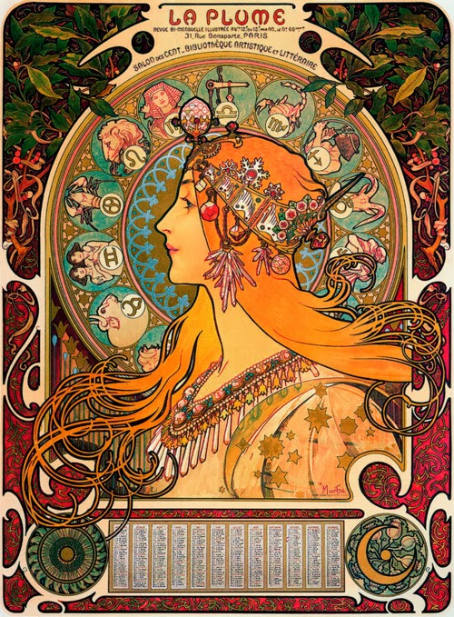 Visual Culture End of 19th Century. Art Nouveau