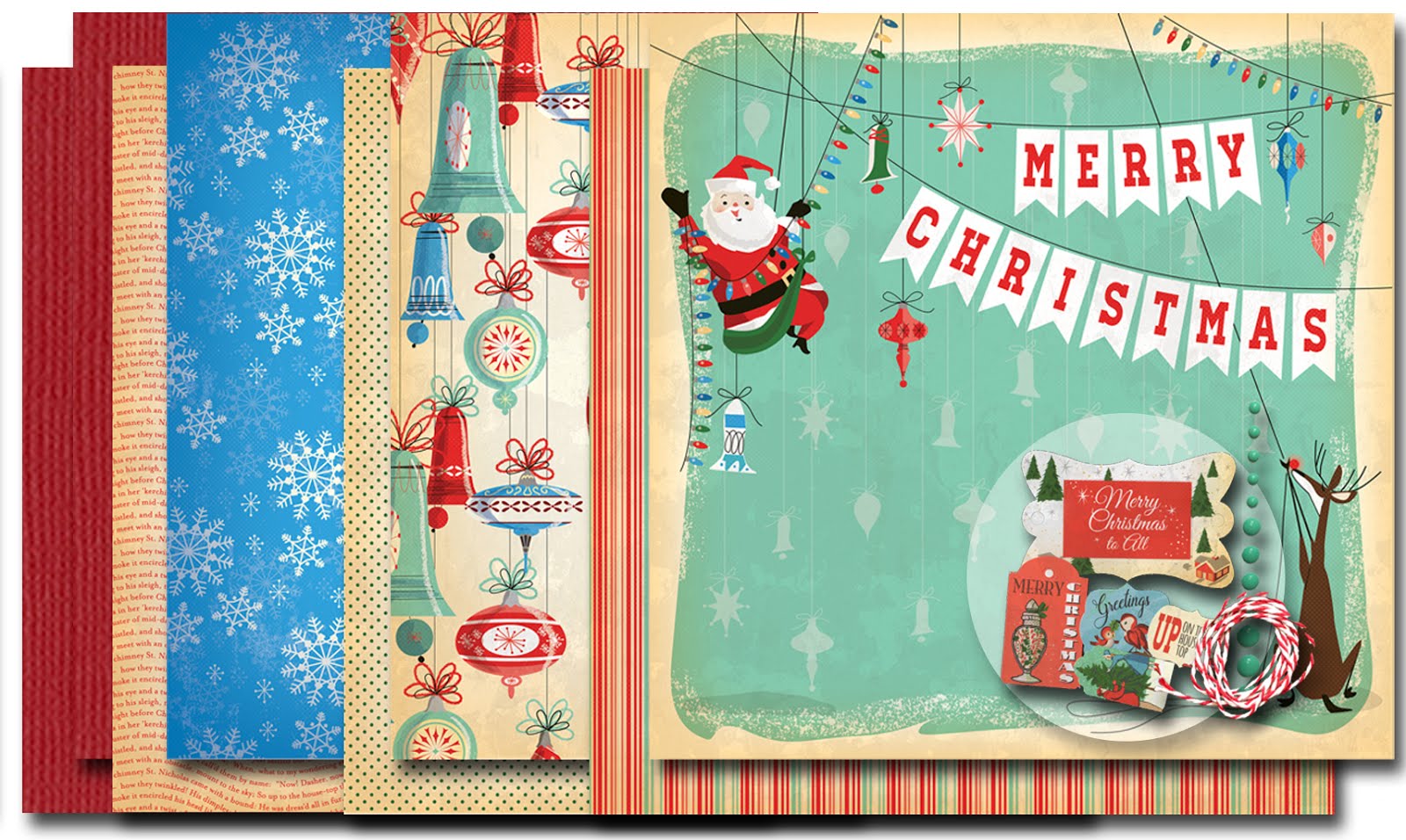 The ScrapRoom Blog: Carta Bella Very Merry Christmas Page Kit Inspiration