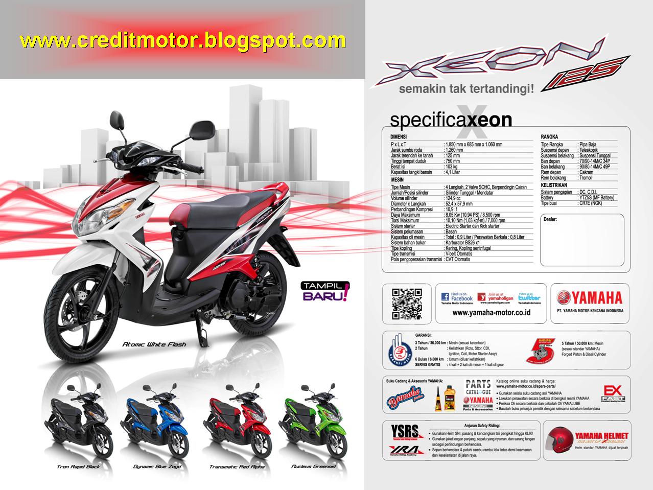 DEALER KREDIT MOTOR YAMAHA HONDA, MIO J, FINO, XEON, VIXION, JUPITER
