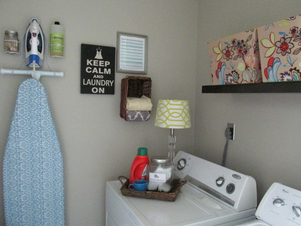Grace Lee Cottage Laundry Room and Cleaning Storage Progress
