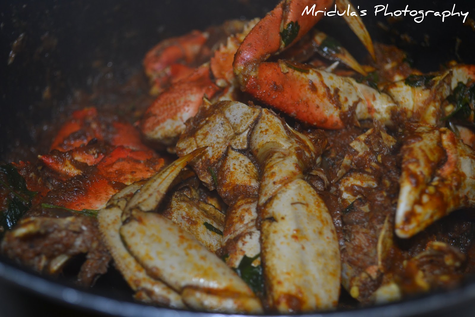 Every Day Cooking simplified... Crab Masala Curry Andhra Style