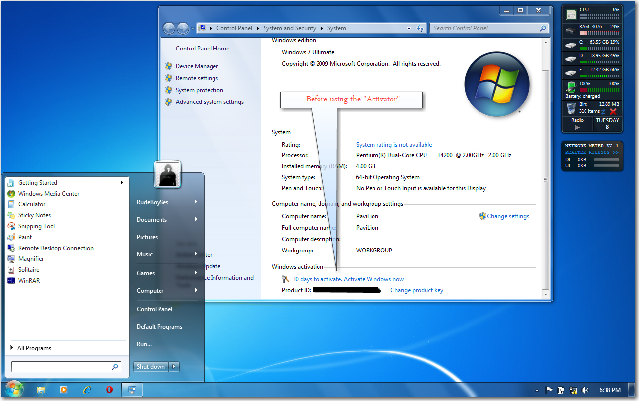 Free  windows loader for windows 7 ultimate 32 bit