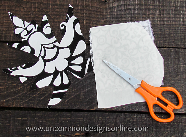 cut Fall Fabric Leaf Tutorial with {Uncommon} 21