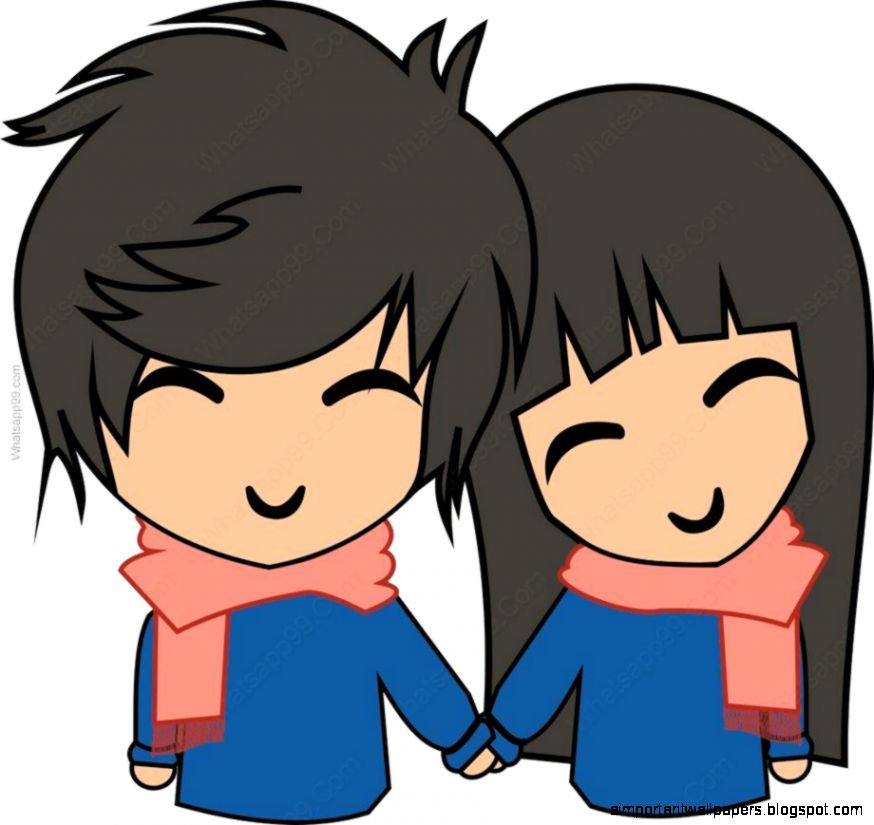 Cute Cartoon Couple | Important Wallpapers
