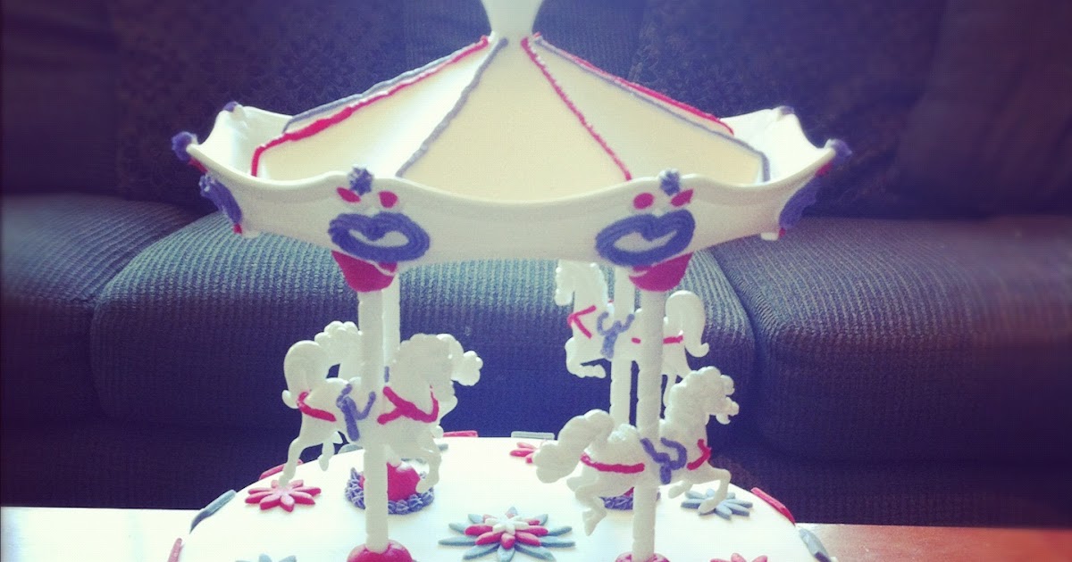 Babies, Cupcakes and Quilts A Carousel Cake