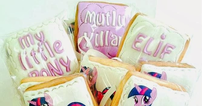 Pasta Dükkanım My Little pony Twilight Sparkle Temalı Kurabiyeler