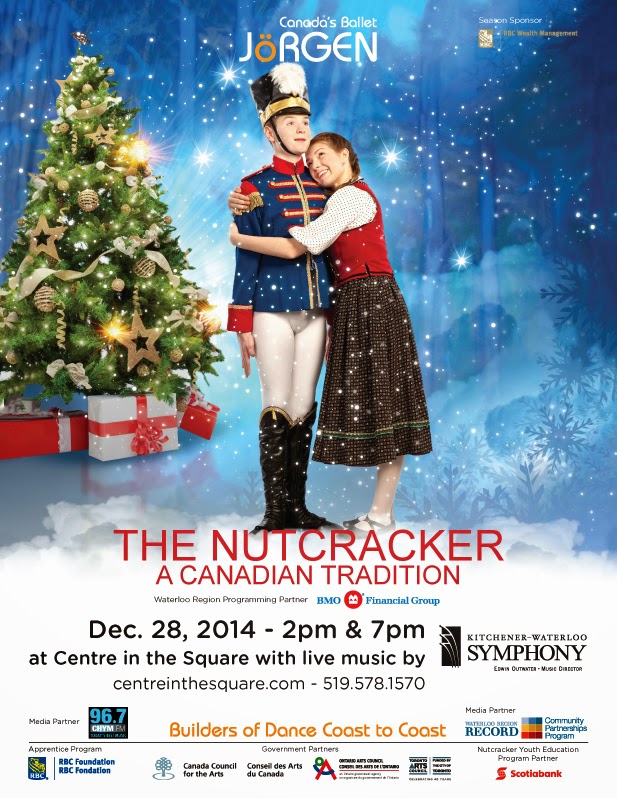 Stuff to do with your kids in Kitchener Waterloo The Nutcracker Performed By Canada's Ballet