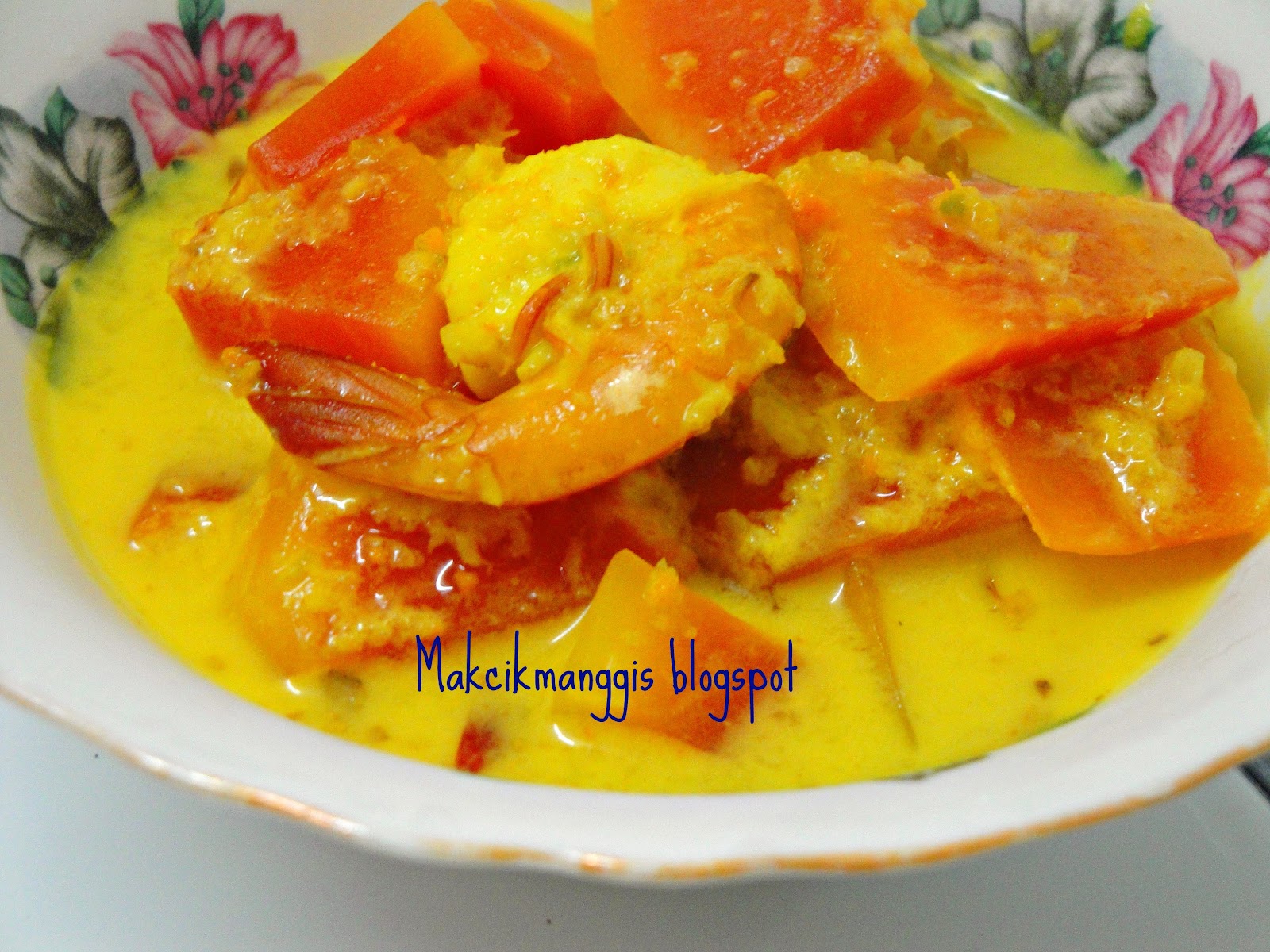 Jom Masak Jom Makan Makan Masak Lemak Kuning Betik