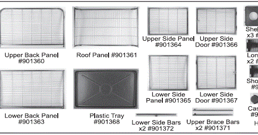 All Living Things Luxury Ferret Cage Assembly Instructions