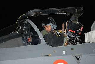 Indian Light Combat Aircraft. LCA Tejas. Night Flying Tests Indian Light Combat Aircraft. LCA Tejas. Night Flying Tests
