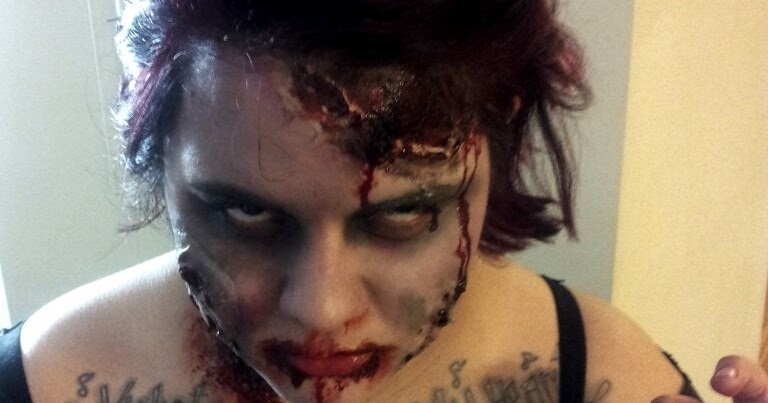 Have You Met Ashley? Decaying Zombie Halloween 2013 Makeup Tutorial.