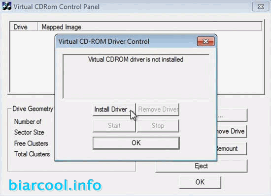 virtual cd-room control panel microsoft