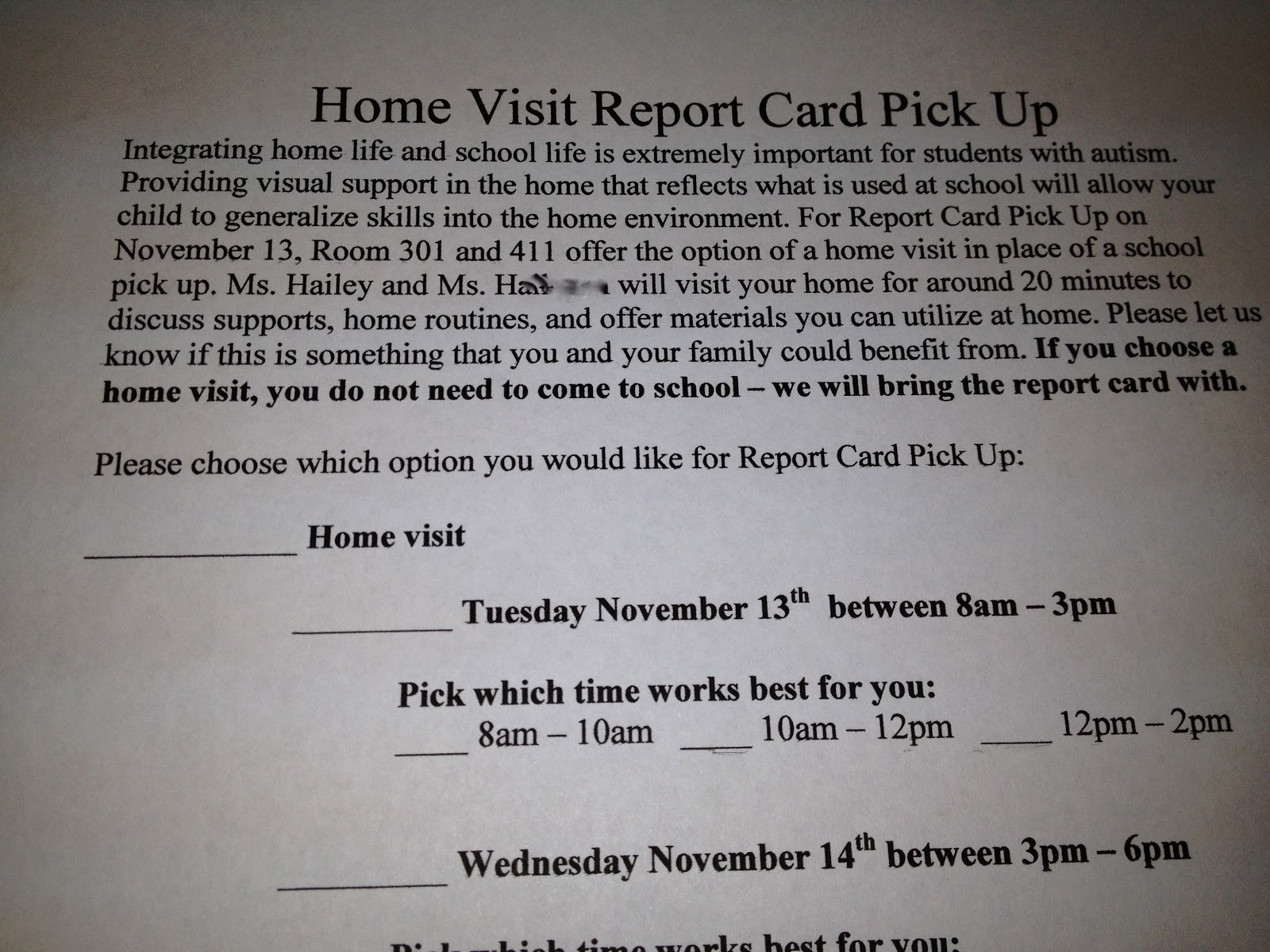 Autism Tank Home Visits Part One